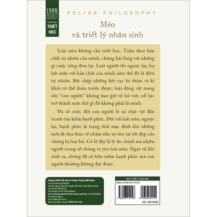Review sách mèo và triết lý nhân sinh