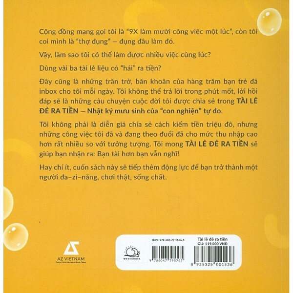 Review sách Tài lẻ đẻ ra tiền