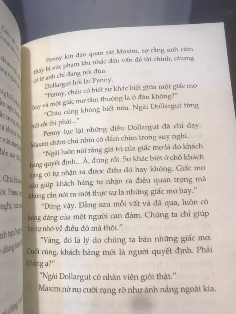 Review sách Bách hóa giấc mơ của ngài Dollargut