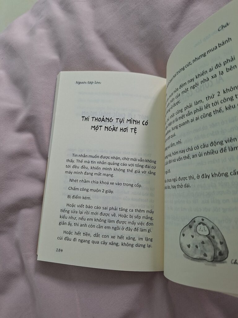 Review sách Người Tập Lớn